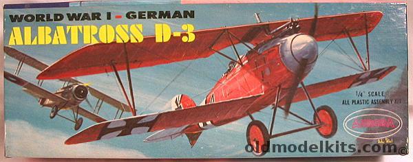 Aurora 1/48 German Albatross D-3 (Albatros D.III / DIII), 104-100 plastic model kit